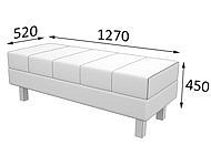 Банкетка FL-b21 (Экокожа Ecotex)